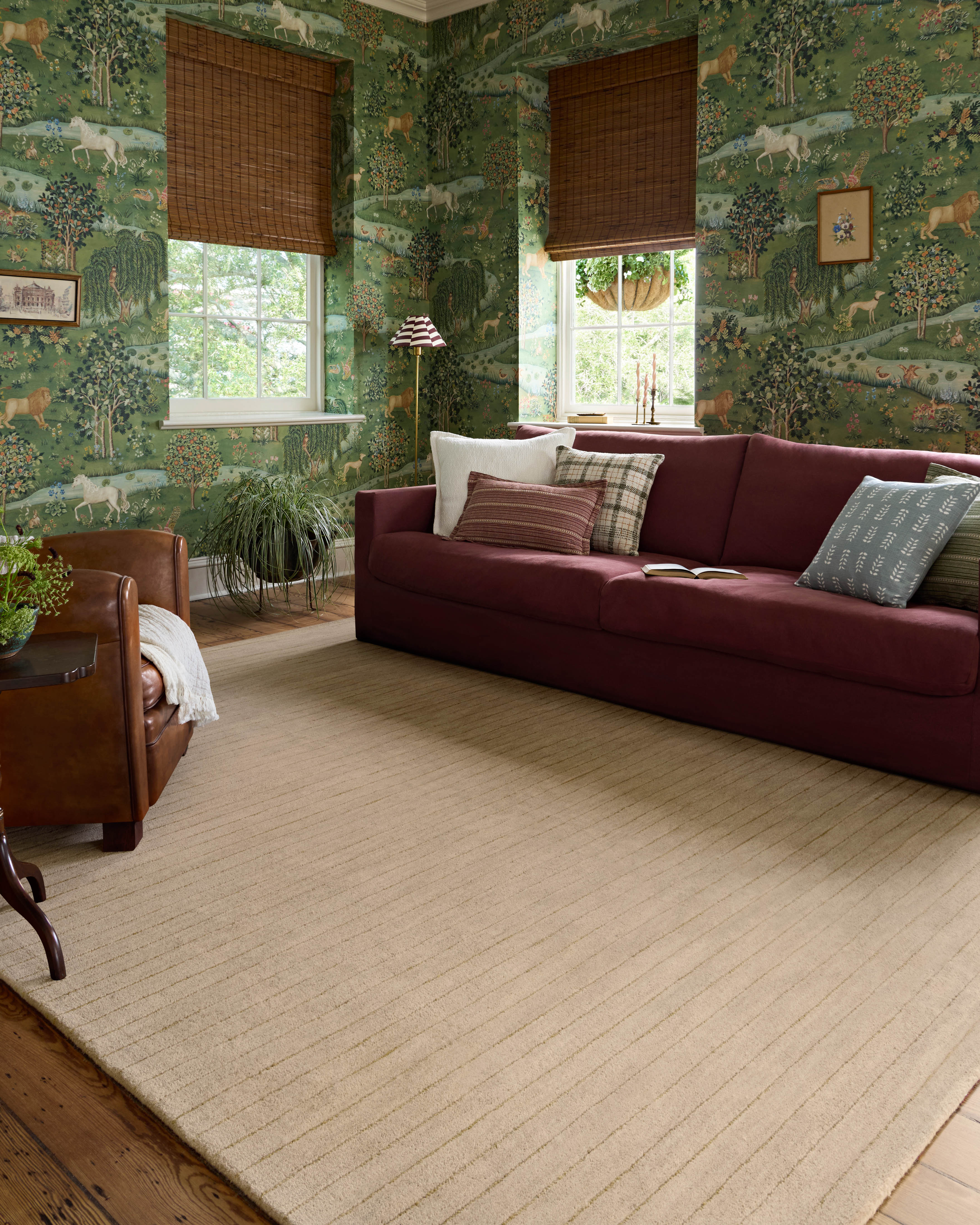 Chris Loves Julia x Loloi Henry Rug, 5' length x 7'6" width View 2