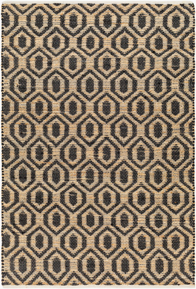 Jean Handmade Rug, by Surya, 1'6" length x 1'6" width
