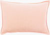 Cotton Velvet Lumbar Pillow, Decorative Pillow by Surya, 13" length x 19" width thumbnail