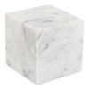 Cora Cube Tabletop Accent Banswara Purple White Marble thumbnail 1