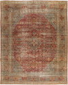 Antique One of a Kind Handmade Rug, by Surya, 13'1" length x 10'3" width thumbnail