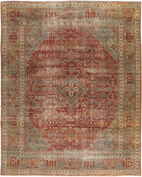 Antique One of a Kind Handmade Rug