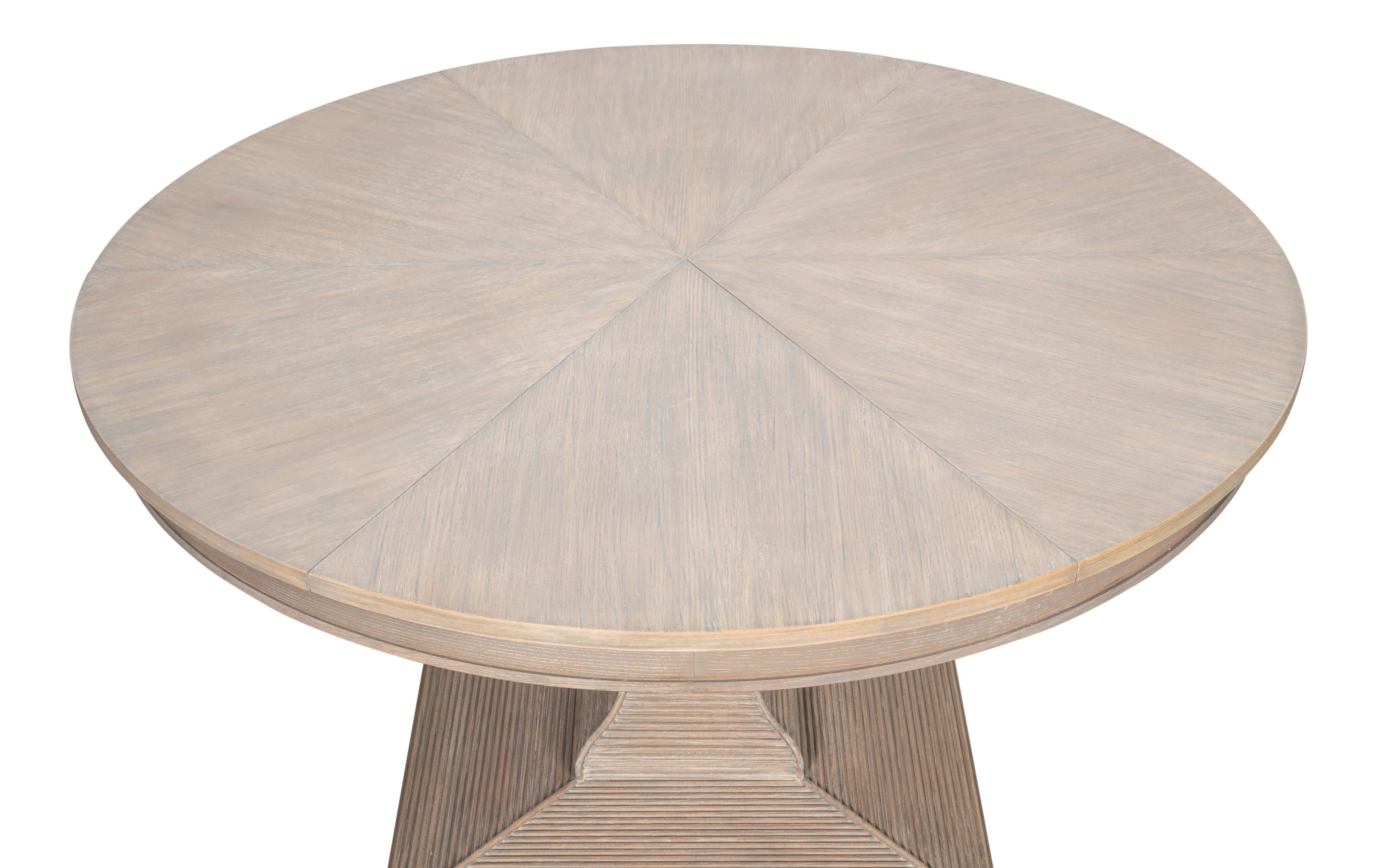 Kelso Jupe Dining Table,Moonskin,M, by Sarreid, 55" length x 55" width x 30" height View 12