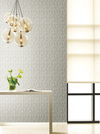 Nexus Beige Metallic Wallpaper, by York Wall, 34'6" length x 2'3.56" width x 0.02" depth thumbnail 3