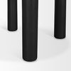 Soma Textured Black Acacia Wood Round Dining Table thumbnail 7