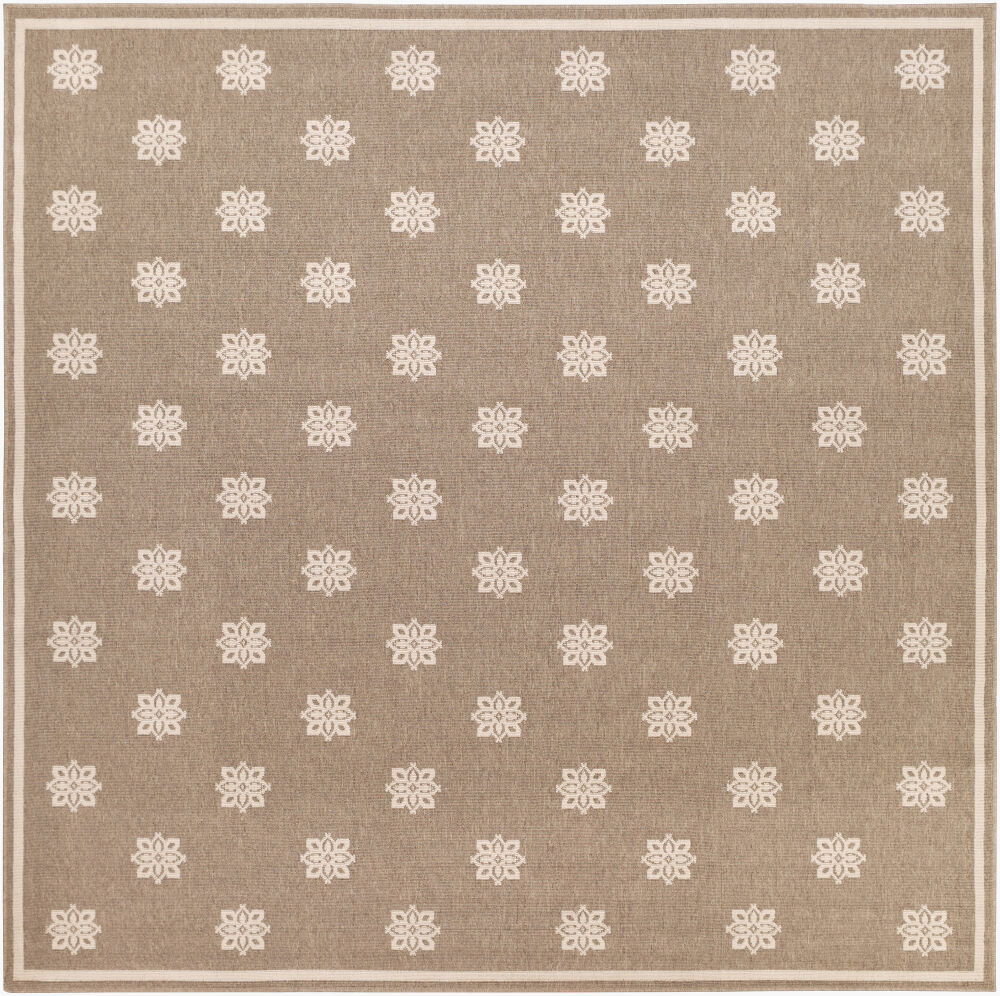 Alfresco Machine Woven Rug, by Surya, 1'5.72" length x 1'5.72" width