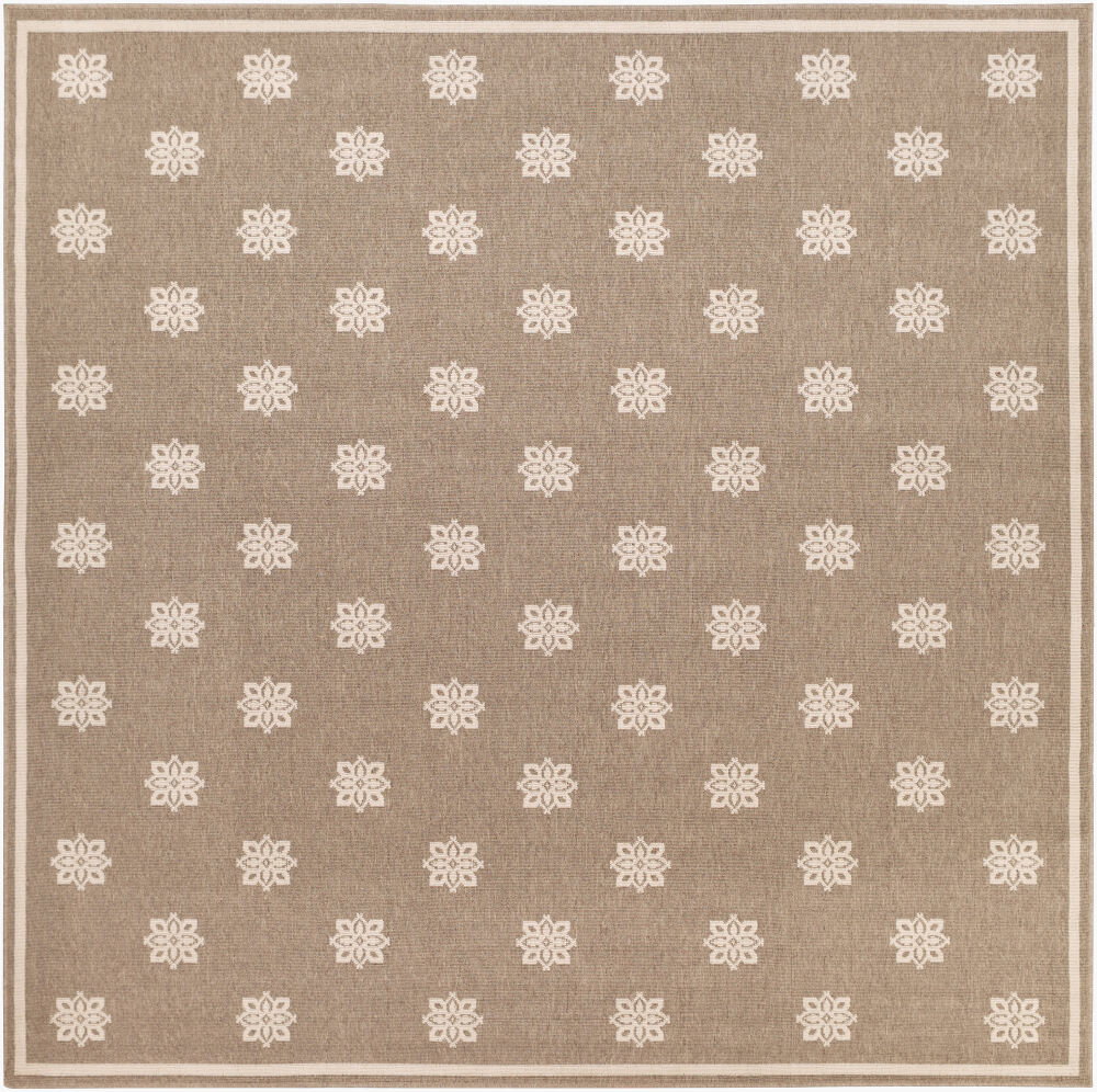 Alfresco Machine Woven Rug, by Surya, 1'5.72" length x 1'5.72" width