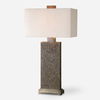 Canfield Coffee Bronze Table Lamp thumbnail 0