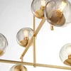 Edmonds 6 - Light Sputnik Modern Linear Chandelier thumbnail 2