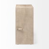 Aida Backless 30in Seat Bar Stool | Light Gray, Counter & Bar Stool by Mercana, 18.5" length x 14" width x 30" height thumbnail 4