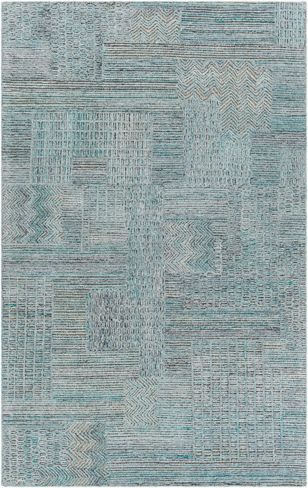 Rosario Handmade Rug, by Surya, 1'6" length x 1'6" width