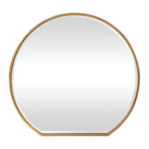 Online Designer Combined Living/Dining Cabell Gold Mirror