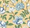 Morning Garden Yellow Wallpaper, by York Wall, 27' length x 2'3" width x 0.02" depth thumbnail