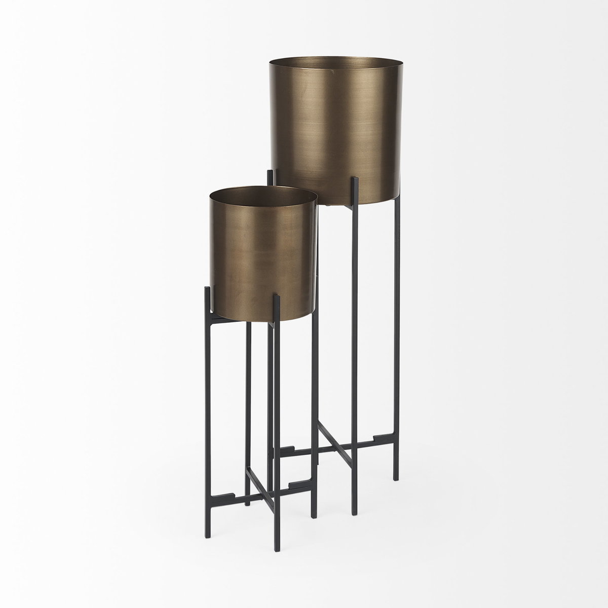 Sowerberry (Small) 9L x 9W x 24H Plant Stand, Planter by Mercana, 8.66" length x 8.66" width x 24.02" height View 9