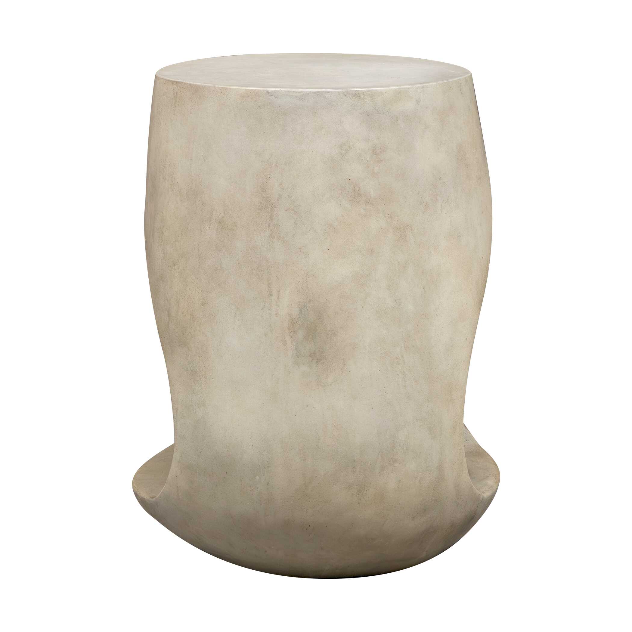 Lithos Gray Outdoor Accent Table, Furniture by Uttermost, 18" width x 23" height x 18" depth View 7