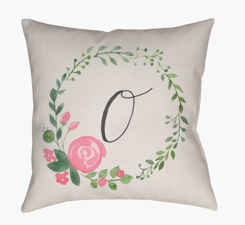 Initials II Accent Pillow