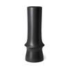 Laforge III Black Ceramic Vase, by Mercana, 6.5" length x 6.5" width x 17.13" height thumbnail 1