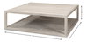 Camden Bungalow Cocktail Table, by Sarreid, 5' length x 5' width x 1'6" height thumbnail 12