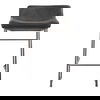 Starlet Counter Stool Onyx Black Leather - Set Of Two thumbnail 3