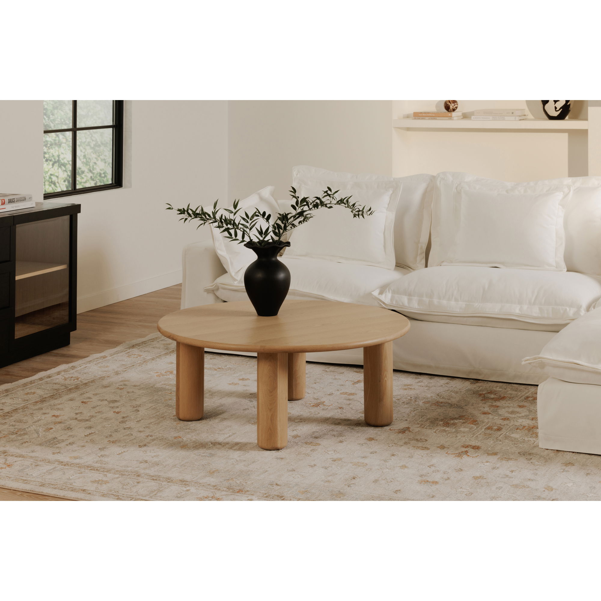 Milo Coffee Table Oak large image 