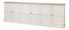 Luciana 6 Wood Dr Buffet,112',Wh/Wh,G.Qz, Cabinets & Sideboard by Sarreid, 112" length x 15" width x 38" height thumbnail 1