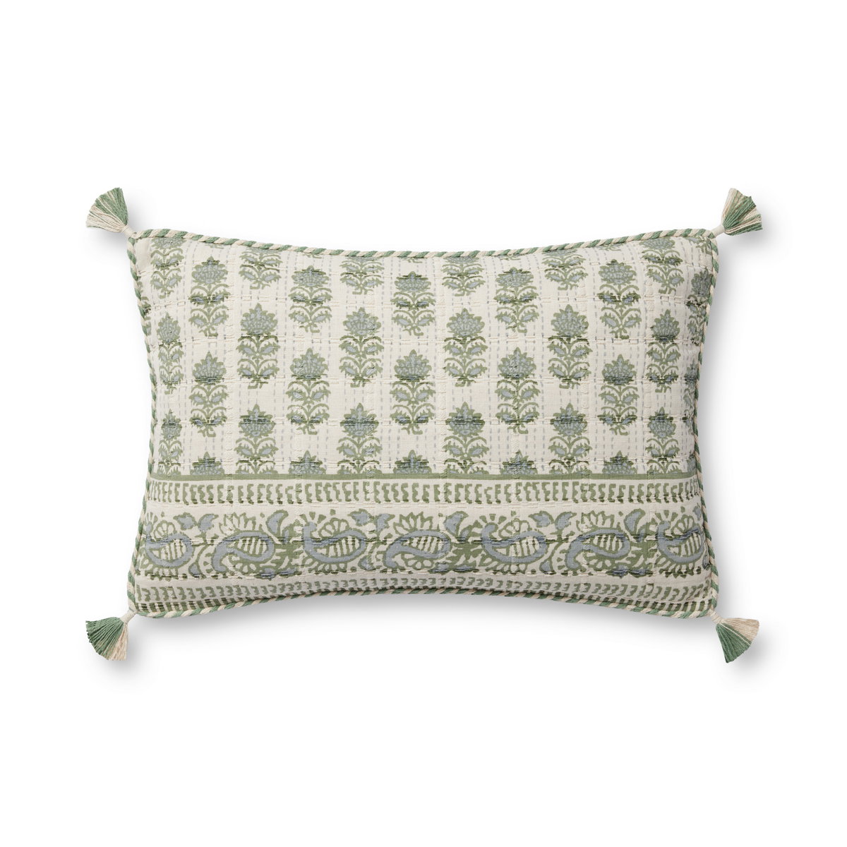 Loloi No Name Pillow, Decorative Pillow, 13" length x 21" width View 1