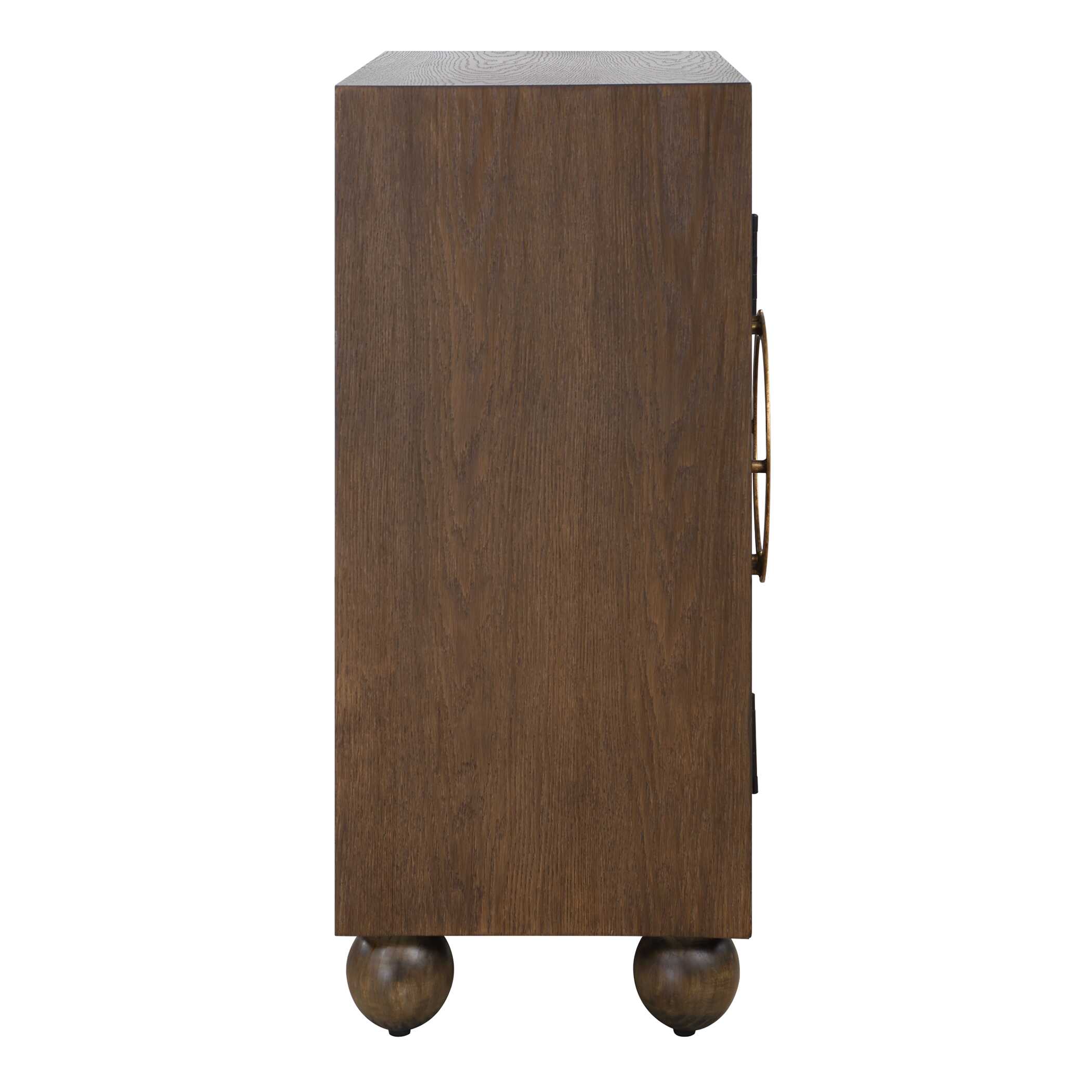 Mayenne 2 Door Oak Wood Cabinet large image 