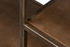 Cullum Shagreen Console  Tawny Brown, by Sarreid, 1'2" length x 5'11" width x 2'9" height thumbnail 7