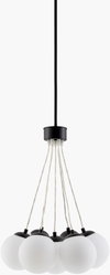 Liora Chandelier, by Surya, 16" length x 18" width x 21" height thumbnail