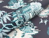 Pagoda And Sampan Scenic Navy Wallpaper thumbnail 4