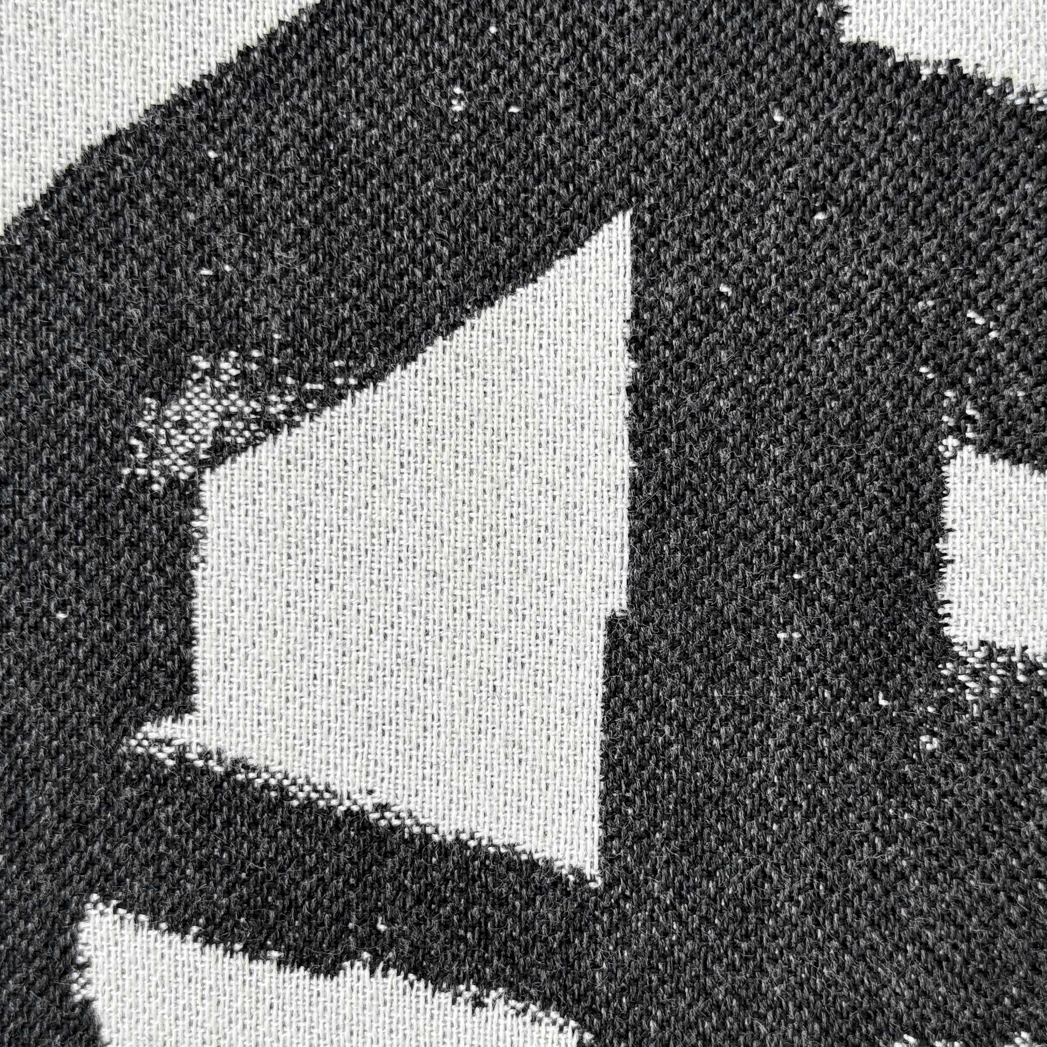 Draft Onyx Outdoor Pillow, Decorative by Uttermost, 20" width x 20" height x 8" depth View 3