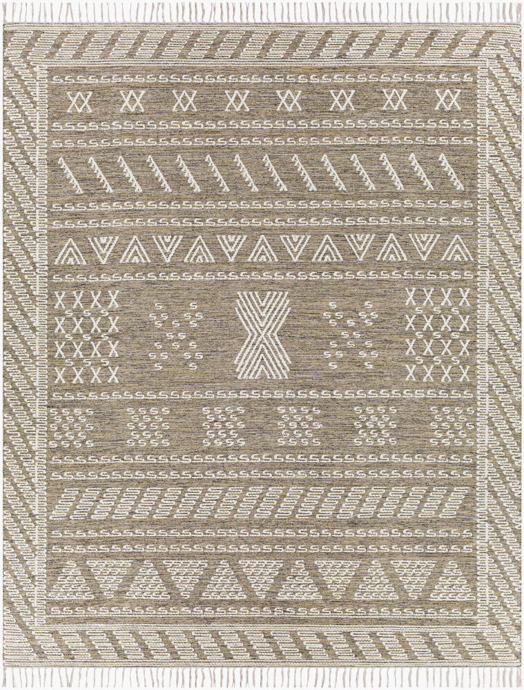 Bedouin Handmade Rug, by Surya, 3' length x 2' width