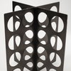 Fletcher (Small) 4L x 4W Gray Metal Abstract Decorative Object, by Mercana, 4.33" length x 4.33" width x 5.91" height thumbnail 8