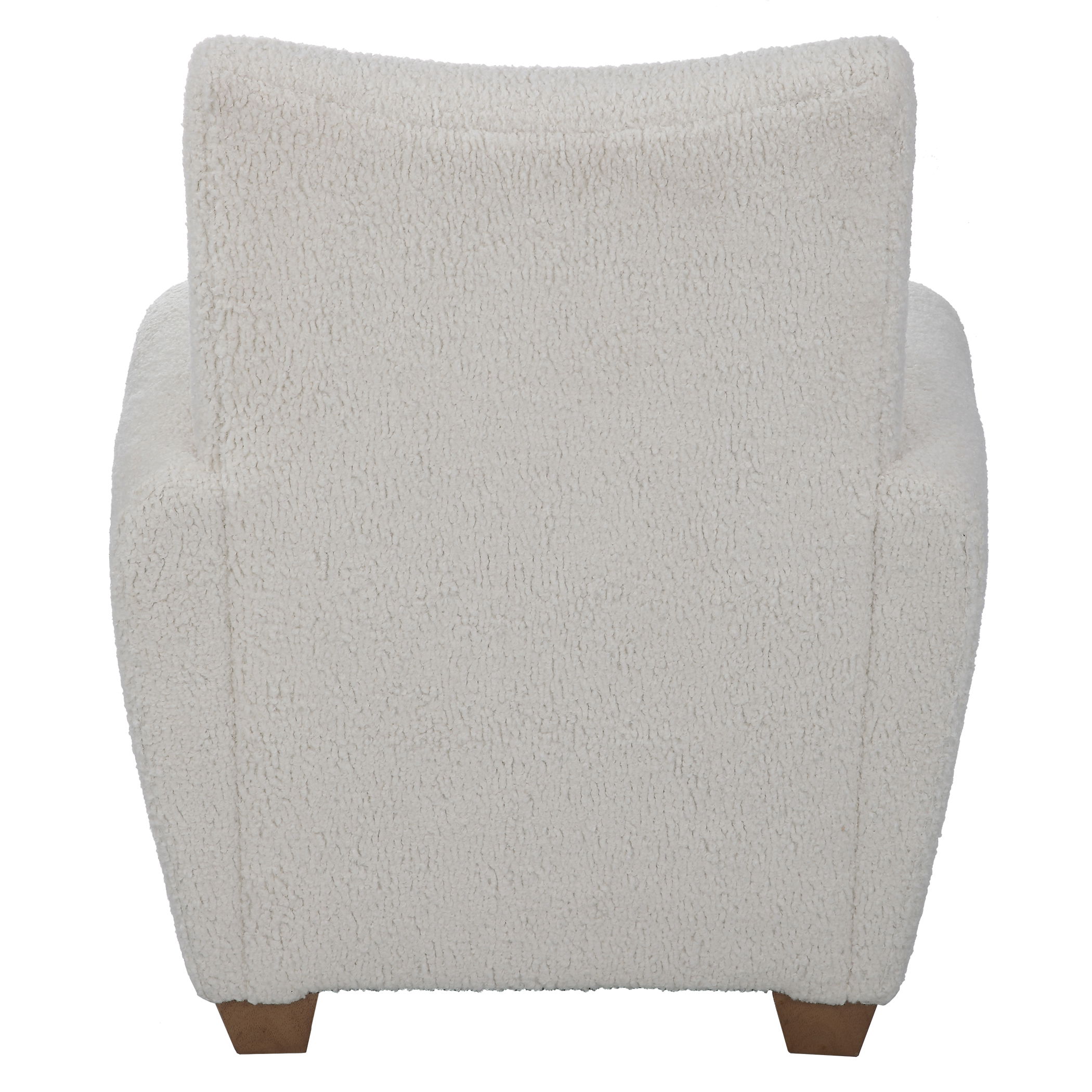 Teddy White Shearling Accent Chair, Furniture by Uttermost, 32" width x 35.5" height x 34.5" depth View 10