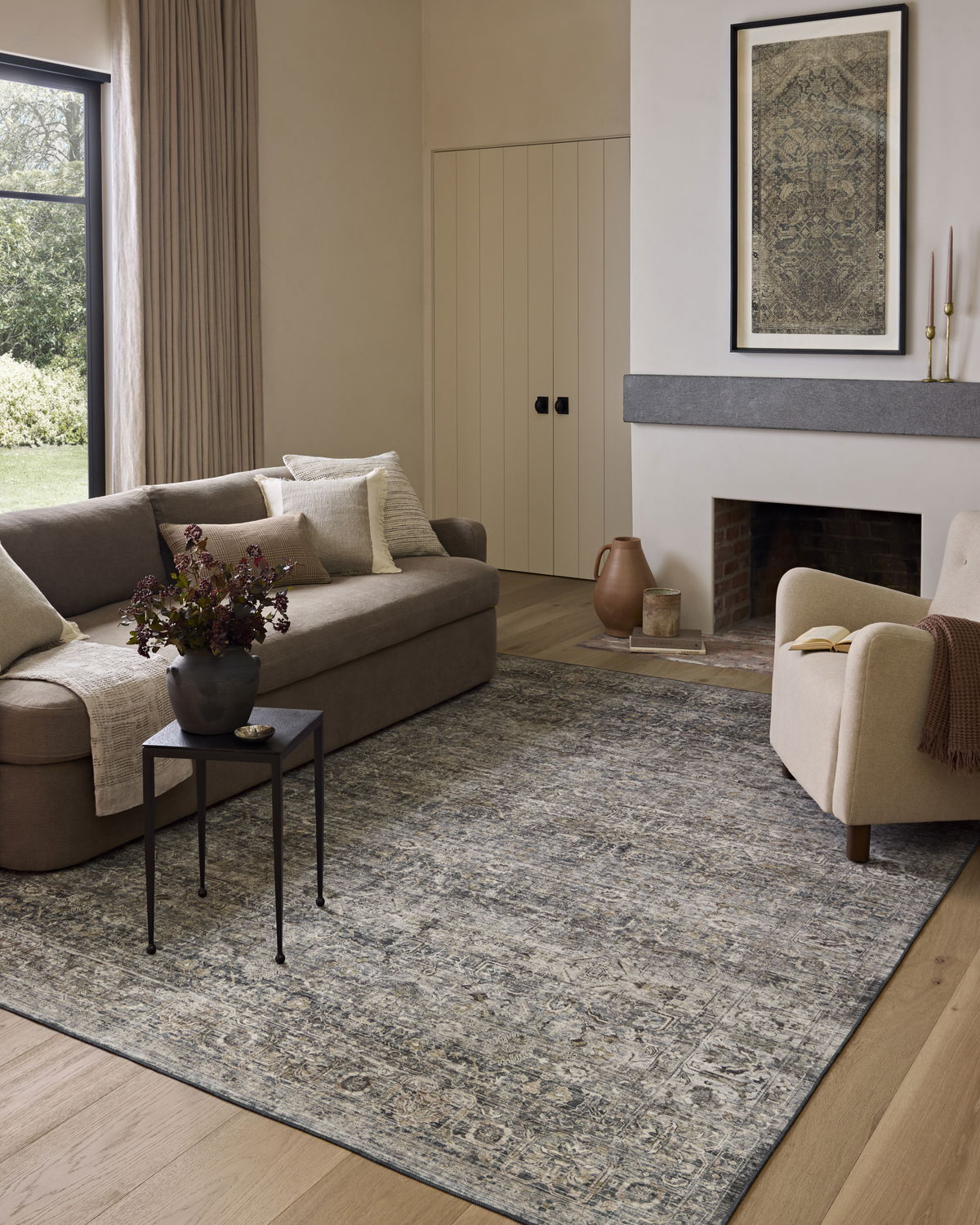 Amber Lewis x Loloi Josie Rug, 1'6" length x 1'6" width View 2