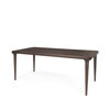 Suvan 72'L x 36'W Rectangular Dining Table | Modern | Med-Dark Brown Wood | Seats 6, by Mercana, 72" length x 36" width x 30" height thumbnail 1