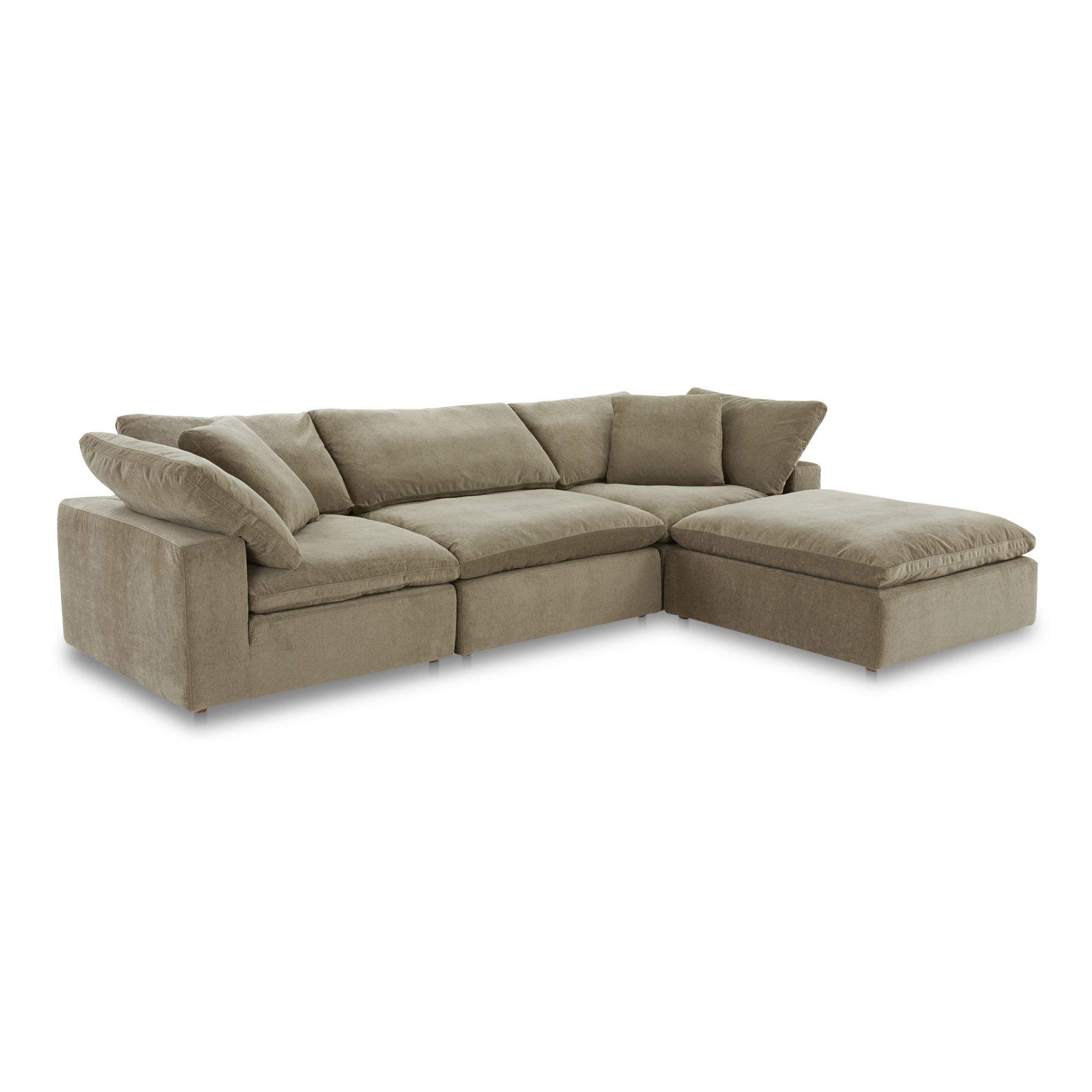Terra Lounge Modular Sectional Desert Sage large image 
