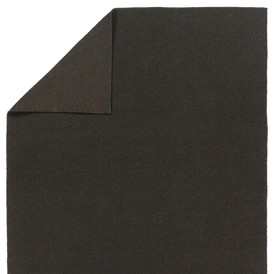 Sena Handmade Indoor/Outdoor Solid Black/ Dark Brown large image 