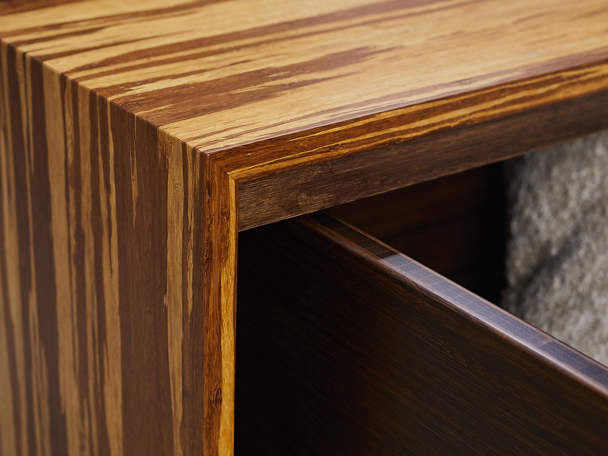 Azara Cube, Sable, Coffee Table by Greenington, 40.5" length x 40.5" width x 15" height View 2