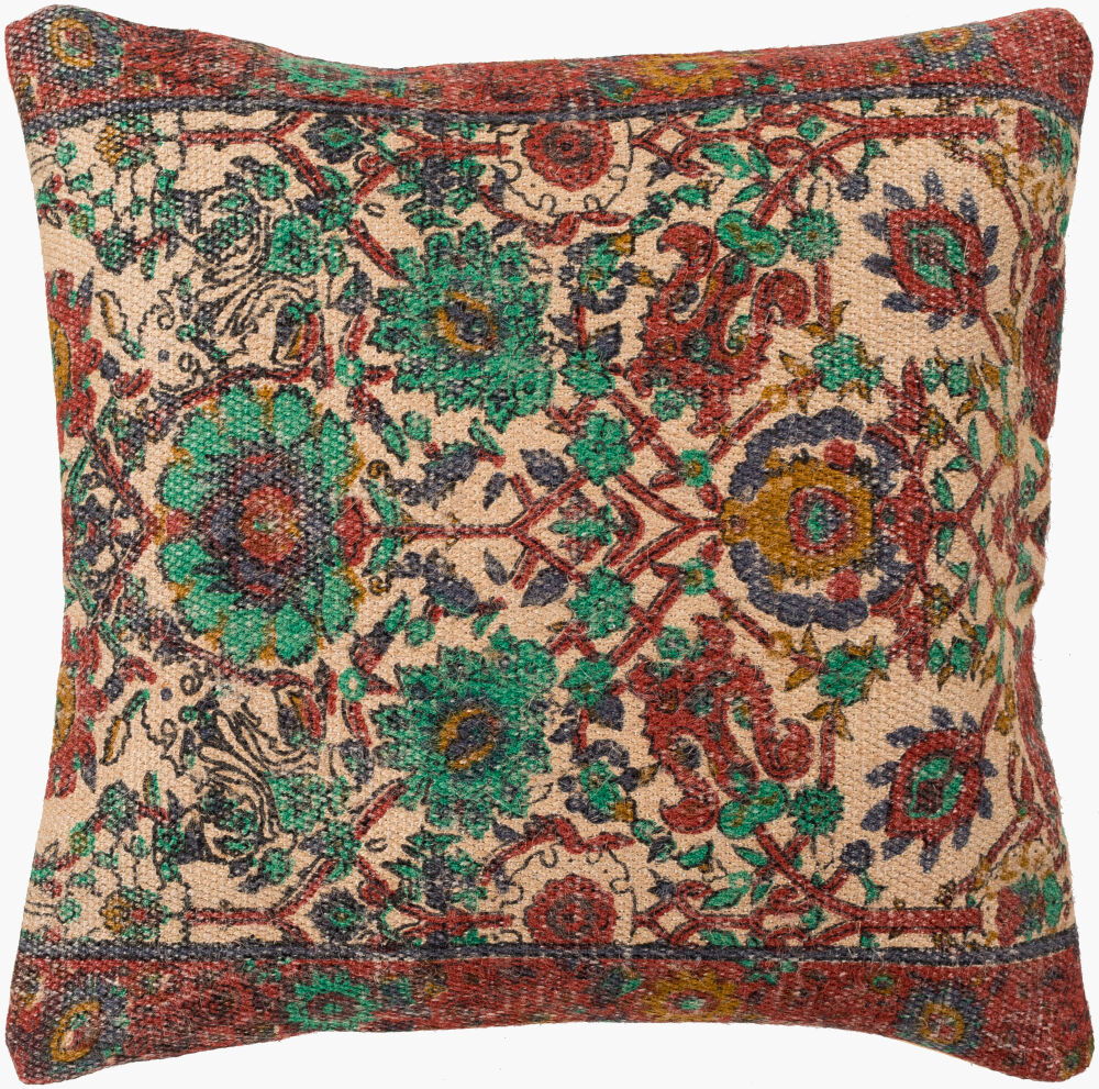 Shadi Accent Pillow Poly, Decorative Pillow by Surya, 22" length x 22" width