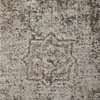 Khloe 20x20 Taupe Square Pillow Cover, Decorative Pillow by Mercana, 20" length x 0.5" width x 20" height thumbnail 7