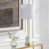 Turret Gold Buffet Lamp, Table Lamp by Uttermost, 10" width x 29.5" height x 10" depth thumbnail 4