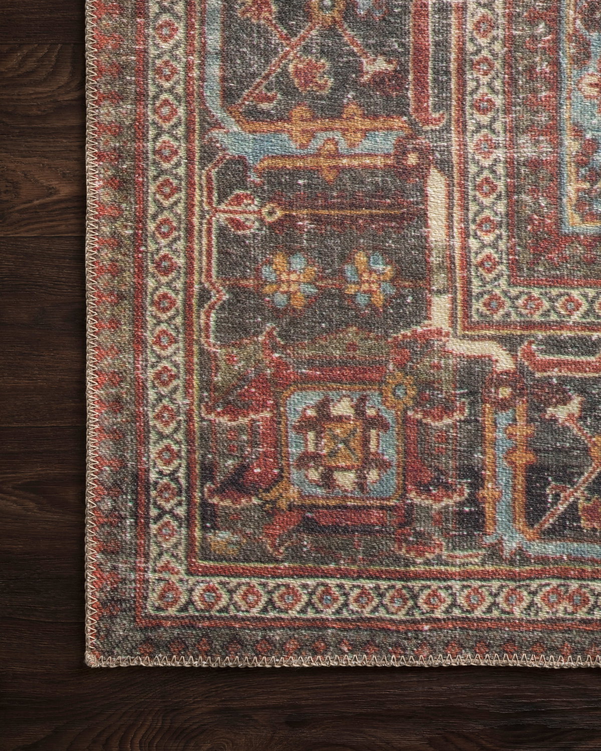 Loloi Loren Rug, 1'6" length x 1'6" width View 6