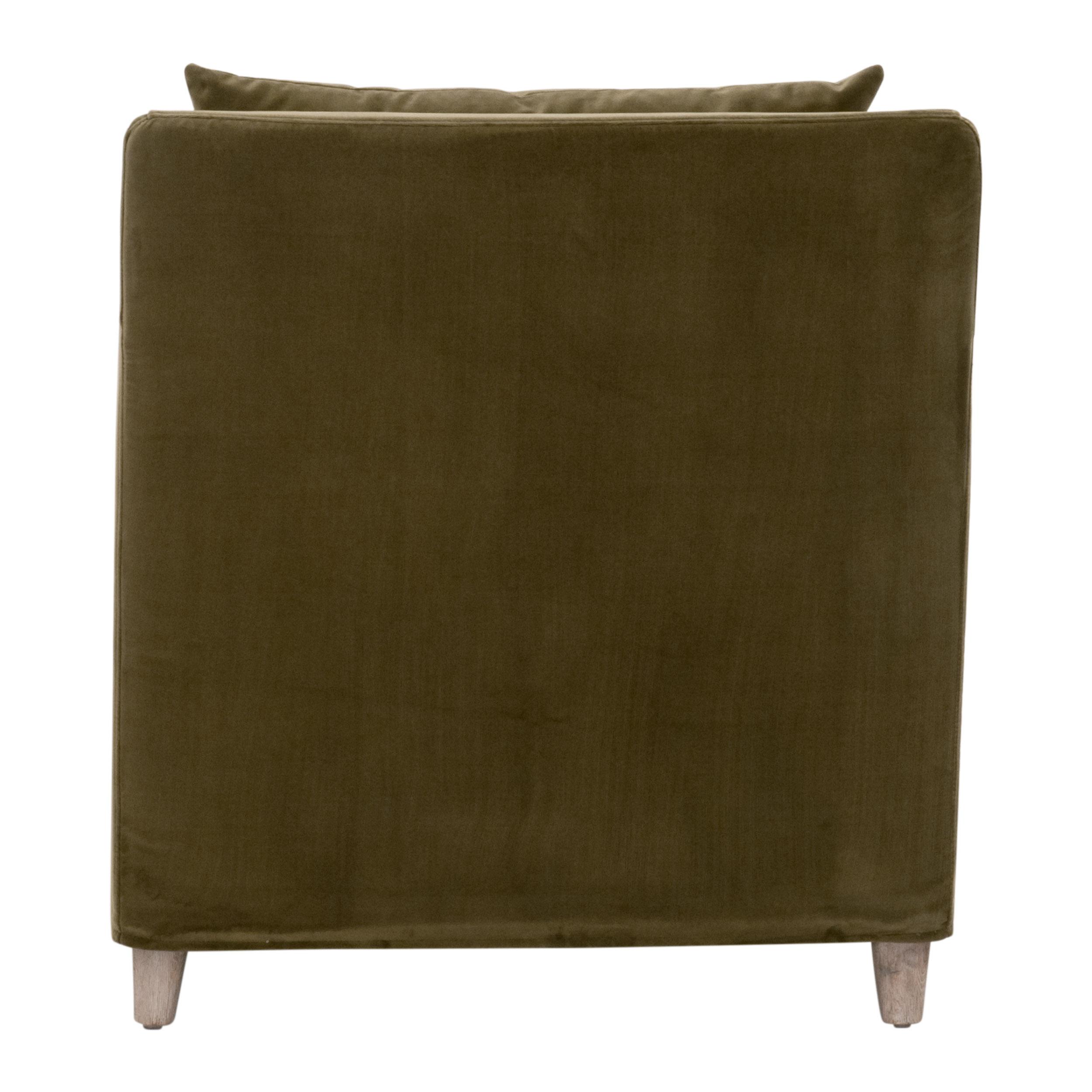 Jade Slipcover Club Chair, Accent Chair by Essentials for Living, 29.5" width x 33" height x 34.25" depth View 5
