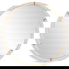 Cyprus White Round Mirror thumbnail 0