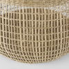 Nova 15.0L x 15.0W x 9.4H (Set of 2) Light Brown Seagrass Woven Round Basket with Long Handle, Bins & Basket by Mercana, 17.72" length x 9.45" width x 23.62" height thumbnail 8