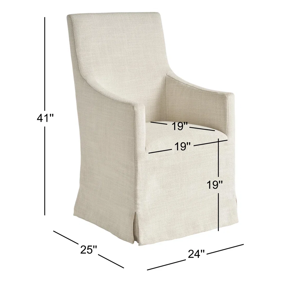 Manning Upholstered Dining Chair, by Universal Furniture, 24" width x 41" height x 25" depth View 7