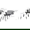 Piazza Outdoor Chair Black - Set Of Two, by Moe's Home, 1'11.5" width x 2'7.5" height x 1'10.5" depth thumbnail 9