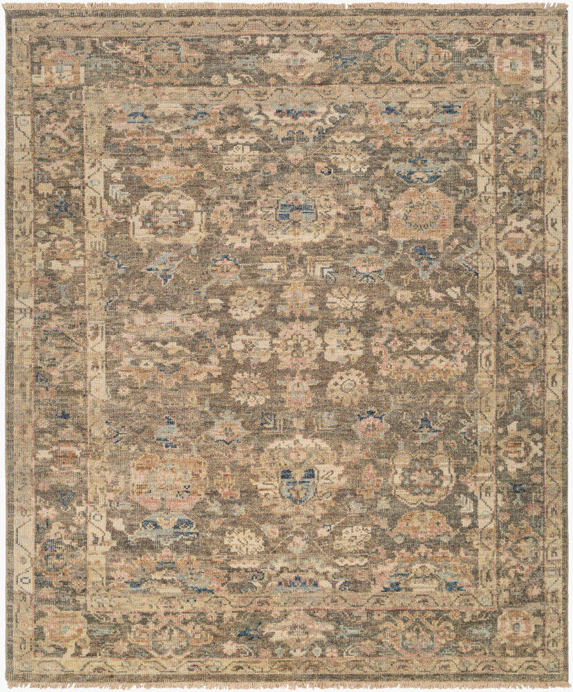 Monterey Handmade Rug, by Surya, 1'6" length x 1'6" width