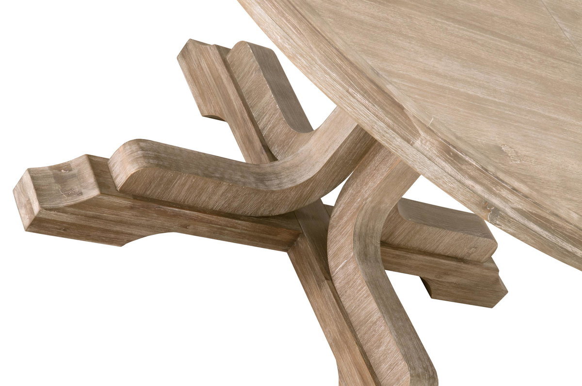 Torrey 60' Round Extension Dining Table, by Essentials for Living, 60" width x 30" height x 60" depth View 4